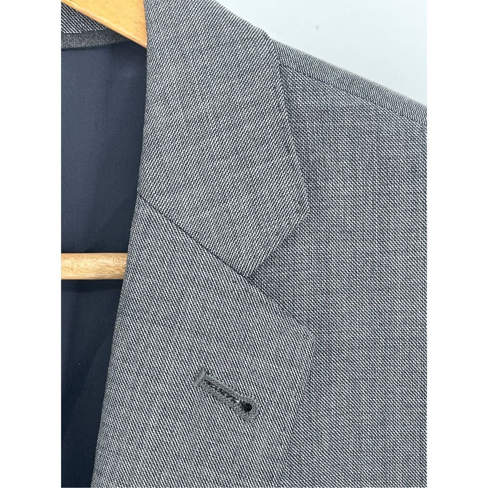 J Crew Ludlow Blazer Suit Jacket Men’s 38R Tollegno 1900 Gray Wool Italian - Picture 4 of 13